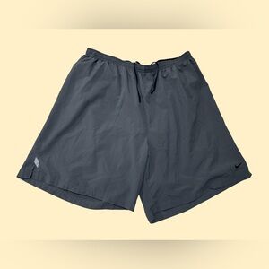 Nike Black Dri-FIT Drawstring Quick Dry Shorts with Liner and Pockets